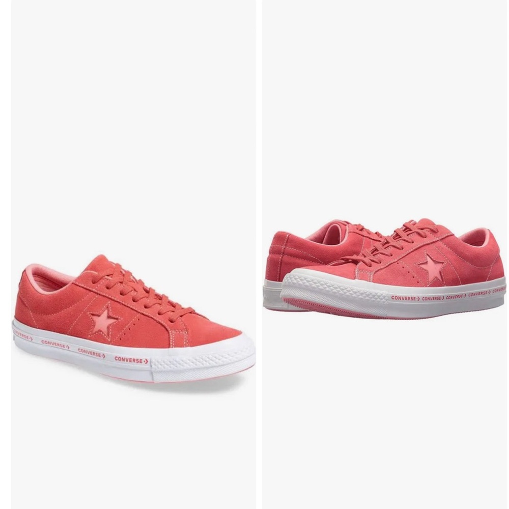 NWT- Converse ‘One Star Ox’ Unisex Suede Sneakers in Paradise Pink